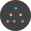 Free Algorithms Data Flow Icon