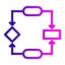 Free Progettazione Algoritmi Diagramma Di Flusso Icon