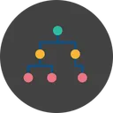 Free Algoritmos Datos Flujo Icono