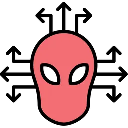 Free Alien Face  Icon