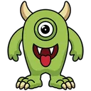 Free Alien Mini Creature Monster Icon