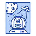 Free Alieno Ufo Astronauta Icon