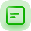 Free Aligner La Boite Au Milieu A Gauche Icon