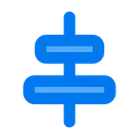 Free Align Center Center Alignment Icon