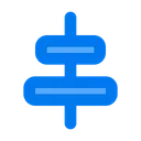 Free Align Center Center Alignment Icon
