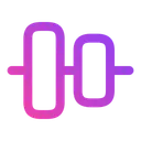 Free Align horizontal  Icon