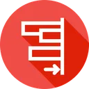 Free Align Right Edges Icon