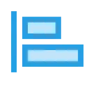 Free Horizontal Alignement Aligner Icône