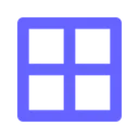 Free All Border Icon