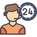 Free Allday Customer Support Icon