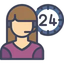 Free Allday Customer Support Icon