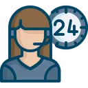 Free Allday Customer Support Icon