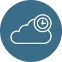 Free Nube Datos Almacenamiento Icono