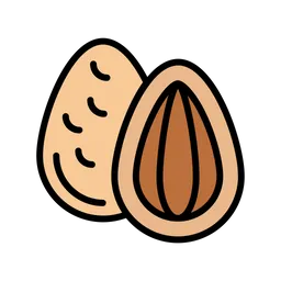 Free Almonds  Icon