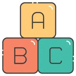 Free Alphabetic Blocks  Icon