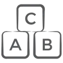 Free Alphabetic Blocks  Icon