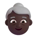 Free Frau Farbe Dunkel Symbol