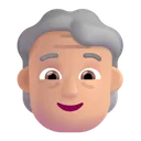 Free Person Farbe Mittelhell Icon