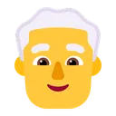 Free Weiss Haare Flach Icon