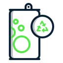 Free Aluminum Trash  Icon