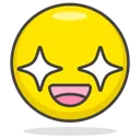 Free Amaze Face Smiley Icon