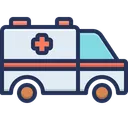 Free Ambulance Emergency Vehicle Medical Transporation Icon