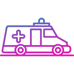 Free Ambulance Lane  Icon