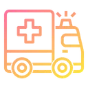 Free Ambulancia Caminhao Voluntario Emergencia Ícone