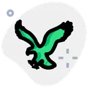 Free American Eagle Brand Logo Brand Icon