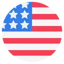 Free Amerikanische Kreisflagge  Symbol