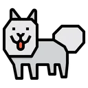 Free Amerikanischer Eskimo Hund Tier Symbol