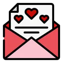 Free Correo De Amor Carta De Amor Amor Icono