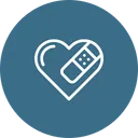 Free Amour Coeur Pause Icon