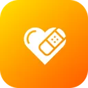 Free Amour Coeur Pause Icon