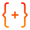 Free Corchetes Agregar Corchetes Codigo Icono