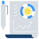 Free Analise De Renda Relatorio Financeiro Relatorio De Produtividade Ícone