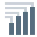 Free Estatica Analise Barra Ícone