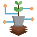 Free Analisis De Plantas Analisis De Cultivos Agricultura Icono