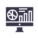 Free Estatica Analisis Mercado Icono