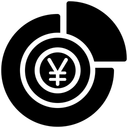 Free Diagramme Circulaire Statistiques Tableau Financier Icône