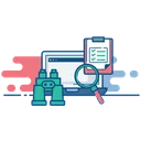 Free Web Analyse Referencement Icône