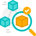 Free Analysis Blockchain Analytics Icon