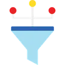 Free Analysis Conversion Marketing Filtering Method Icon