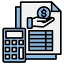 Free Analysis Calculation Financial Icon