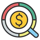 Free Analytic Money Asset Icon