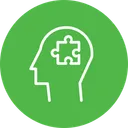 Free Analytical Thinking Puzzle Icon