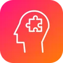 Free Analytical Thinking Puzzle Icon