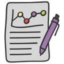 Free Statistical Inference Data Analysis Descriptive Statistics Icon