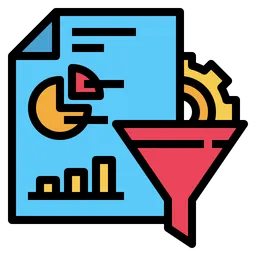 Free Analytics Filter Data  Icon