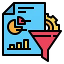 Free File Gear Graph Icon